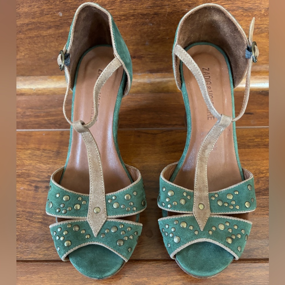 Zadig & Voltaire Suede Wedges
